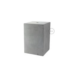 Cube Cement Lampshade With Cable Retainer And E26 Socket -Home-Lamps cube cement lampshade with cable retainer and e26 socket 3