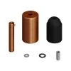 Cylindrical Metal UL E26 Socket Kit With 7 Cm Cable Clamp -Home-Lamps cylindrical metal ul e26 socket kit with 7 cm cable clamp