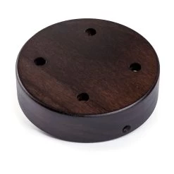 Cylindrical Wooden 4-hole Canopy Kit