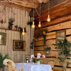 Cylindrical Wooden 4-hole Canopy Kit -Home-Lamps cylindrical wooden 4 hole canopy kit 5