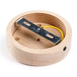 Cylindrical Wooden 4-hole Canopy Kit -Home-Lamps cylindrical wooden 4 hole canopy kit 8