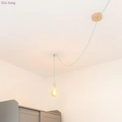 Decentralizer, Fabric Cable Wooden Ceiling Or Wall “V” Hook -Home-Lamps decentralizer fabric cable wooden ceiling or wall v hook 3