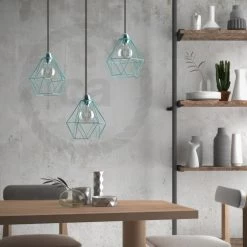 Diamond Cage Metal Pendant Light Shade -Home-Lamps diamond cage metal pendant light shade 13