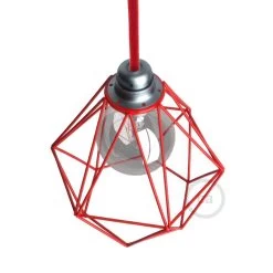 Diamond Cage Metal Pendant Light Shade -Home-Lamps diamond cage metal pendant light shade 14