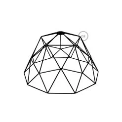 Dome XL Naked Cage Metal Lampshade With E26 Socket -Home-Lamps dome xl naked cage metal lampshade with e26 socket 8