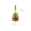 Double Ferrule Bakelite Phenolic Light Bulb Socket - E26 2 Double Ferrule Bakelite Phenolic Light Bulb Socket - E26 -Home-Lamps double ferrule bakelite phenolic light bulb socket e26