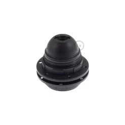 Double Ferrule Thermoplastic Light Bulb Socket - E26