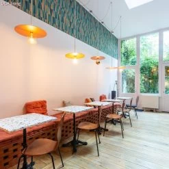 Ellepì Dish Oversize Painted Iron Plate For Suspension, 40cm Diameter - Made In Italy -Home-Lamps ellepi dish oversize painted iron plate for suspension 40cm diameter made in italy 13