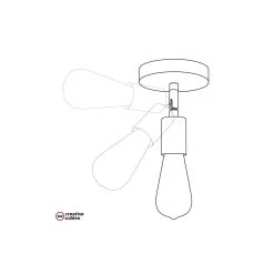 Fermaluce Metallo 90° White Adjustable, Metal Wall Flush Light -Home-Lamps fermaluce metallo 90 white adjustable metal wall flush light 2