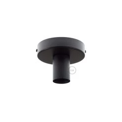 Fermaluce, The Black Metal Wall Or Ceiling Light Source.