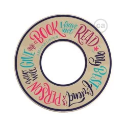 FULLER+LINCOLN - Mini-UFO By Pemberley Pond, 2-sided Wooden Pendant Light Shade