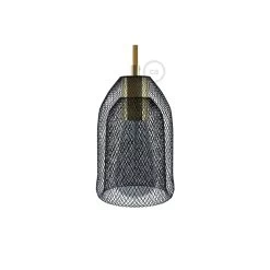 Ghostbell - The Wire Mesh Pendant Lampshade With Socket Cover -Home-Lamps ghostbell the wire mesh pendant lampshade with socket cover 5