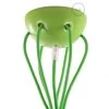Green Ceramic Spider, Multiple Suspension With 6-7 Pendant, RM18 Green Cable -Home-Lamps green ceramic spider multiple suspension with 6 7 pendant rm18 green cable