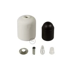 Handmade Ceramic Light Bulb Socket Kits - E26 -Home-Lamps handmade ceramic light bulb socket kits e26 9