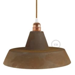 Industrial Ceramic Lampshade For Suspension - Made In Italy -Home-Lamps industrial ceramic lampshade for suspension made in italy 19