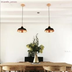 Industrial Ceramic Lampshade For Suspension - Made In Italy -Home-Lamps industrial ceramic lampshade for suspension made in italy 3