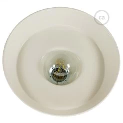 Industrial Ceramic Lampshade For Suspension - Made In Italy -Home-Lamps industrial ceramic lampshade for suspension made in italy 4