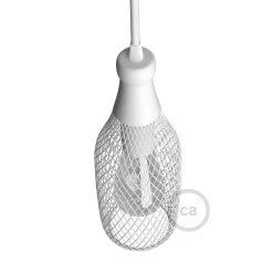 Magnum Bottle Mesh Cage Pendant Lampshade -Home-Lamps magnum bottle mesh cage pendant lampshade 7
