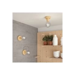 Natural Fermaluce, The Natural Wood Flush Light For Your Wall Or Ceiling, 3.8". 9 Natural Fermaluce, The Natural Wood Flush Light For Your Wall Or Ceiling, 3.8". -Home-Lamps natural fermaluce the natural wood flush light for your wall or ceiling 38 3
