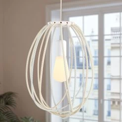 Multicoloured Cablò Lampshade 100 Cm -Home-Lamps paralume cablo multicolore 100 cm 5