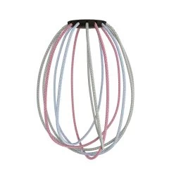 Black Cablò Lampshade 100 Cm -Home-Lamps paralume cablo nero 100 cm 8