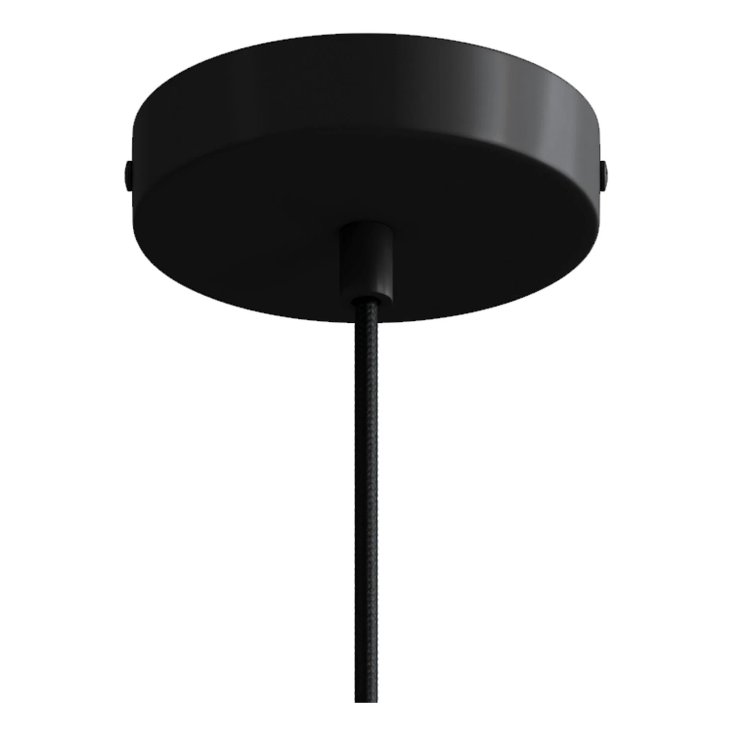 Pendant Lamp With Textile Cable And Monochrome Metal Details 8 Pendant Lamp With Textile Cable And Monochrome Metal Details - Image 6