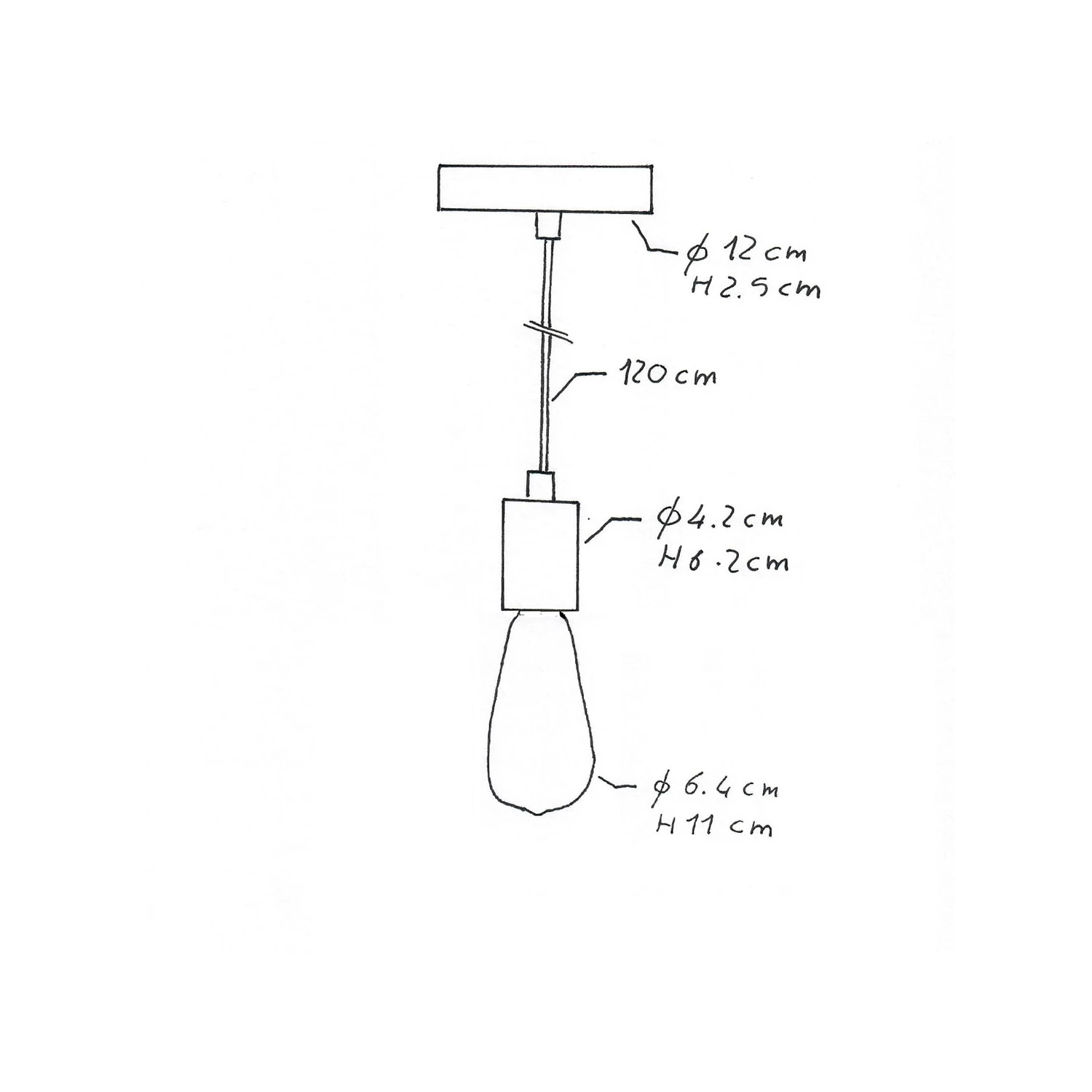 Pendant Lamp With Textile Cable And Satin Metal Details 6 Pendant Lamp With Textile Cable And Satin Metal Details - Image 4