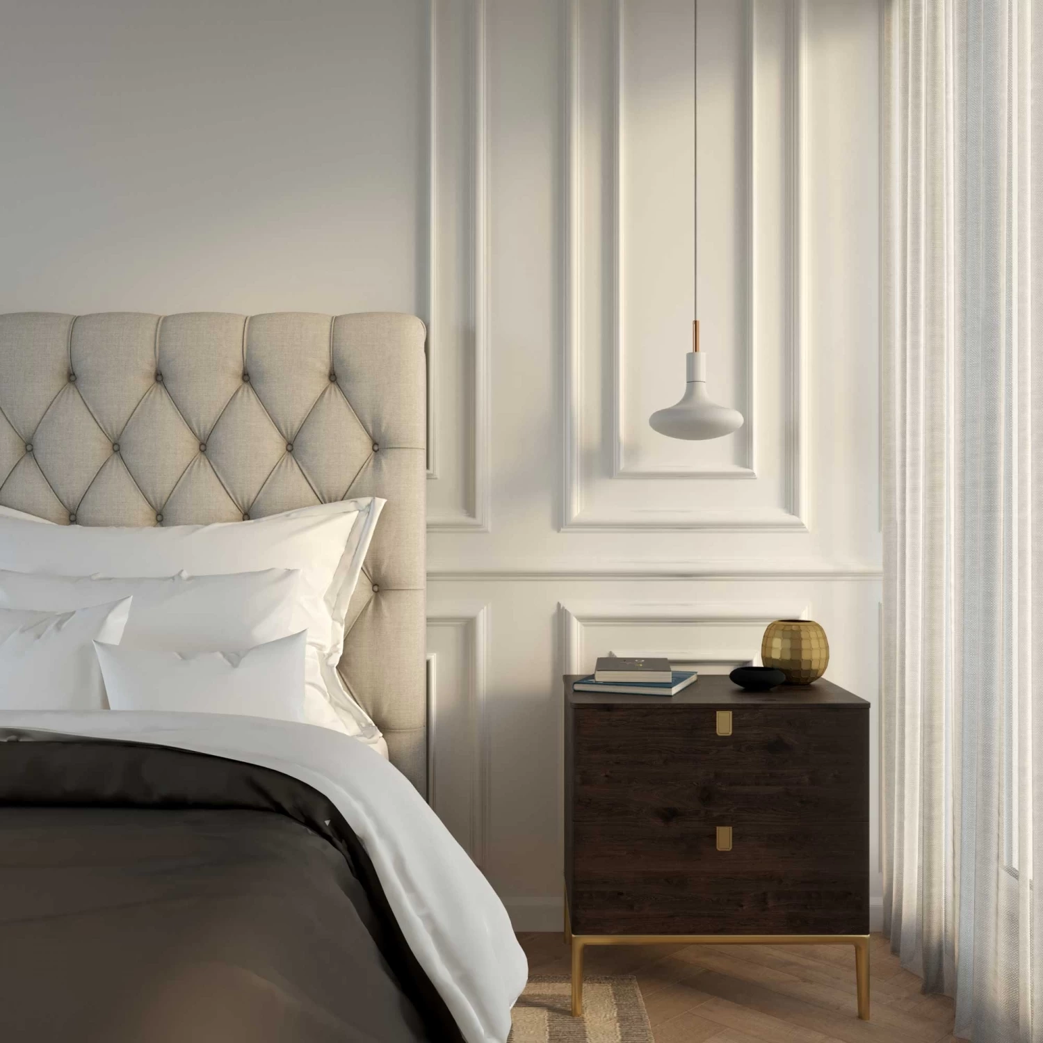 Pendant Lamp With Textile Cable, Metal Details And 7cm Cable Clamp 8 Pendant Lamp With Textile Cable, Metal Details And 7cm Cable Clamp - Image 6