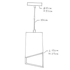 Pendant Lamp With Textile Cable, Prisma Cement Lampshade And Metal Finishes -Home-Lamps pendant lamp with textile cable prisma cement lampshade and metal finishes 1