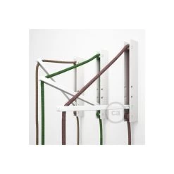 Pinocchio, Adjustable White Varnished Wooden Wall Mount For Pendant Lamps. -Home-Lamps pinocchio adjustable white varnished wooden wall mount for pendant lamps 5