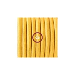 Plug-in Pendant For Lampshade With Switch On Socket | RM10 Yellow Rayon