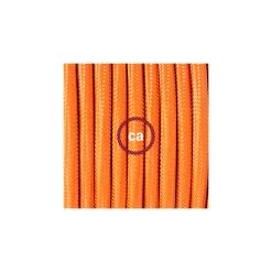 Plug-in Pendant For Lampshade With Switch On Socket | RM15 Orange Rayon