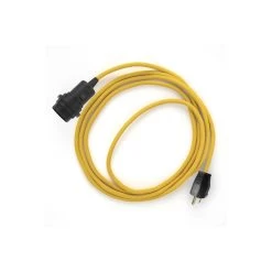 Plug-in Pendant For Lampshade With Switch On Socket | RM25 Mustard Rayon