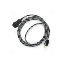 Plug-in Pendant For Lampshade With Switch On Socket | RZ04 Black & White Chevron 7 Plug-in Pendant For Lampshade With Switch On Socket | RZ04 Black & White Chevron -Home-Lamps plug in pendant for lampshade with switch on socket rz04 black white chevron 2