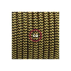 Plug-in Pendant For Lampshade With Switch On Socket | RZ24 Gold & Black Rayon Chevron -Home-Lamps plug in pendant for lampshade with switch on socket rz24 gold black rayon chevron 2