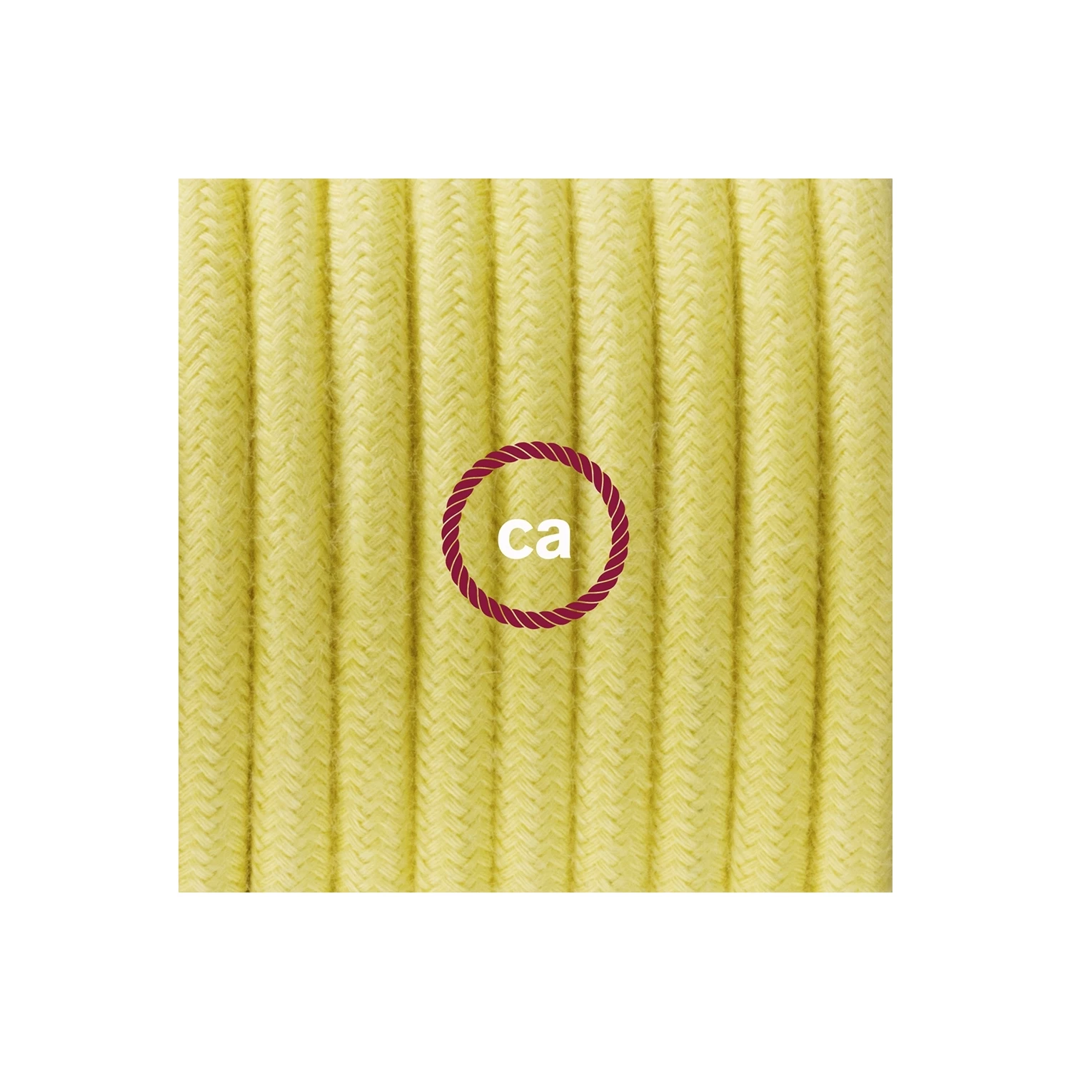 Plug-in Pendant With Switch On Socket | RC10 Pale Yellow Cotton 5 Plug-in Pendant With Switch On Socket | RC10 Pale Yellow Cotton - Image 3