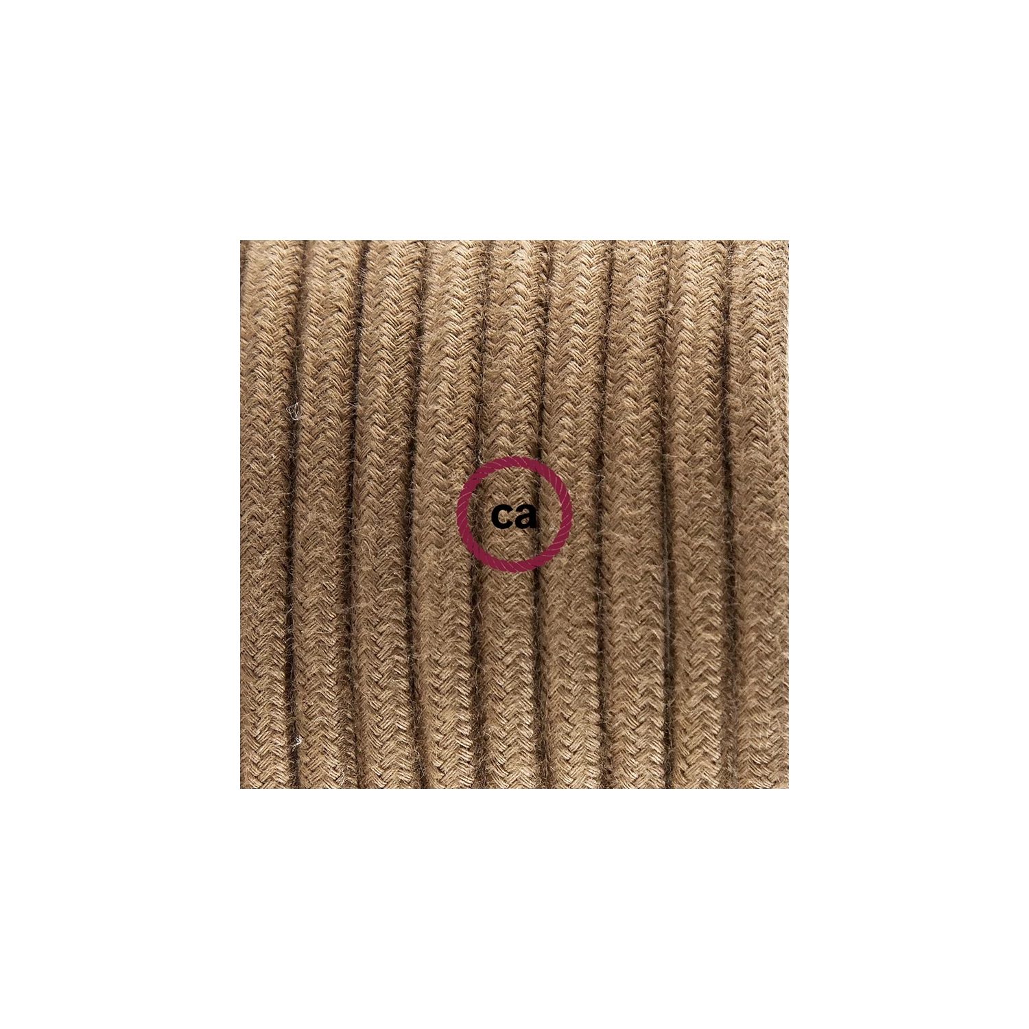 Plug-in Pendant With Switch On Socket | RC13 Brown Cotton 5 Plug-in Pendant With Switch On Socket | RC13 Brown Cotton - Image 3
