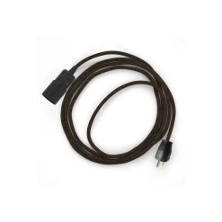 Plug-in Pendant With Switch On Socket | RN04 Brown Linen -Home-Lamps plug in pendant with switch on socket rn04 brown linen 2