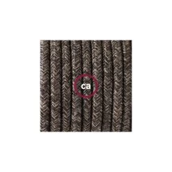 Plug-in Pendant With Switch On Socket | RN04 Brown Linen