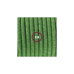 Plug-in Pendant With Switch On Socket | RX08 Green Cotton Tweed -Home-Lamps plug in pendant with switch on socket rx08 green cotton tweed 2