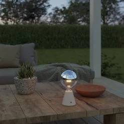 Portable And Rechargeable Cabless01 LED Lamp With Silver Half Sphere Globe Light Bulb 25 Portable And Rechargeable Cabless01 LED Lamp With Silver Half Sphere Globe Light Bulb -Home-Lamps portable and rechargeable cabless01 led lamp with silver half sphere globe light bulb 3