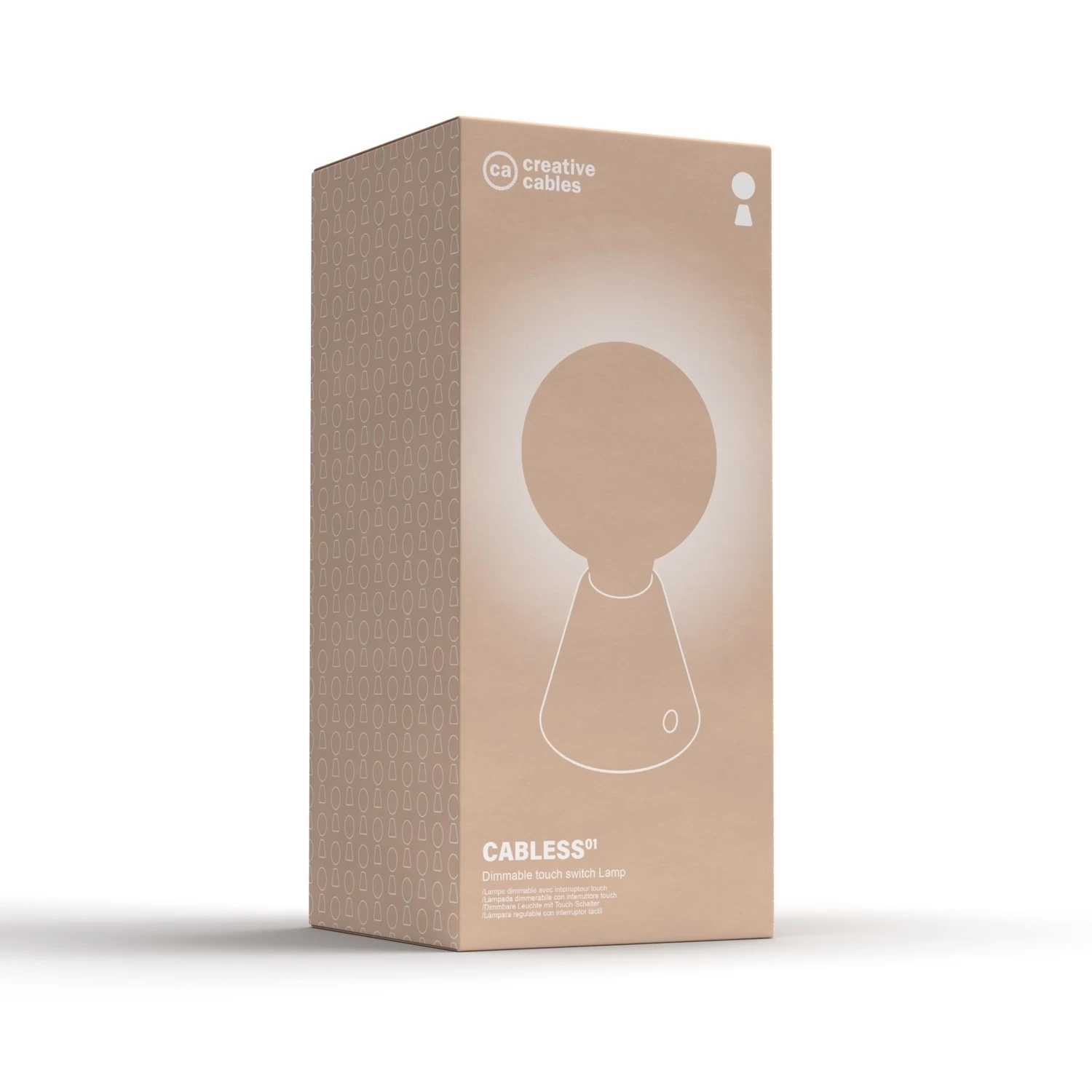 Portable And Rechargeable Cabless01 LED Lamp With Silver Half Sphere Globe Light Bulb 7 Portable And Rechargeable Cabless01 LED Lamp With Silver Half Sphere Globe Light Bulb - Image 5