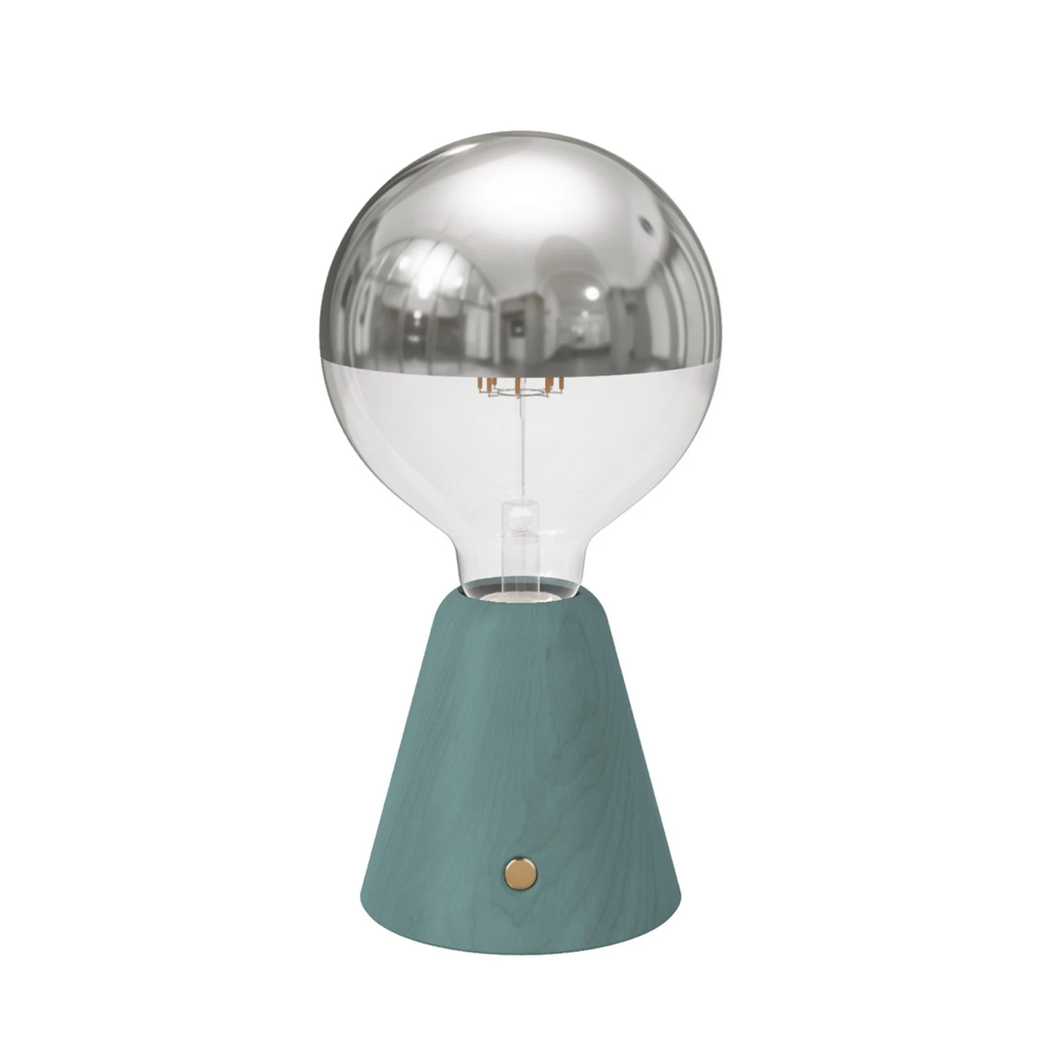 Portable And Rechargeable Cabless01 LED Lamp With Silver Half Sphere Globe Light Bulb 10 Portable And Rechargeable Cabless01 LED Lamp With Silver Half Sphere Globe Light Bulb - Image 8