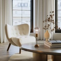 Portable And Rechargeable Cabless02 Lamp With Silver Half Sphere Light Bulb -Home-Lamps portable and rechargeable cabless02 lamp with silver half sphere light bulb 2