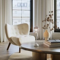 Portable And Rechargeable Cabless02 Lamp With Silver Half Sphere Light Bulb -Home-Lamps portable and rechargeable cabless02 lamp with silver half sphere light bulb 4