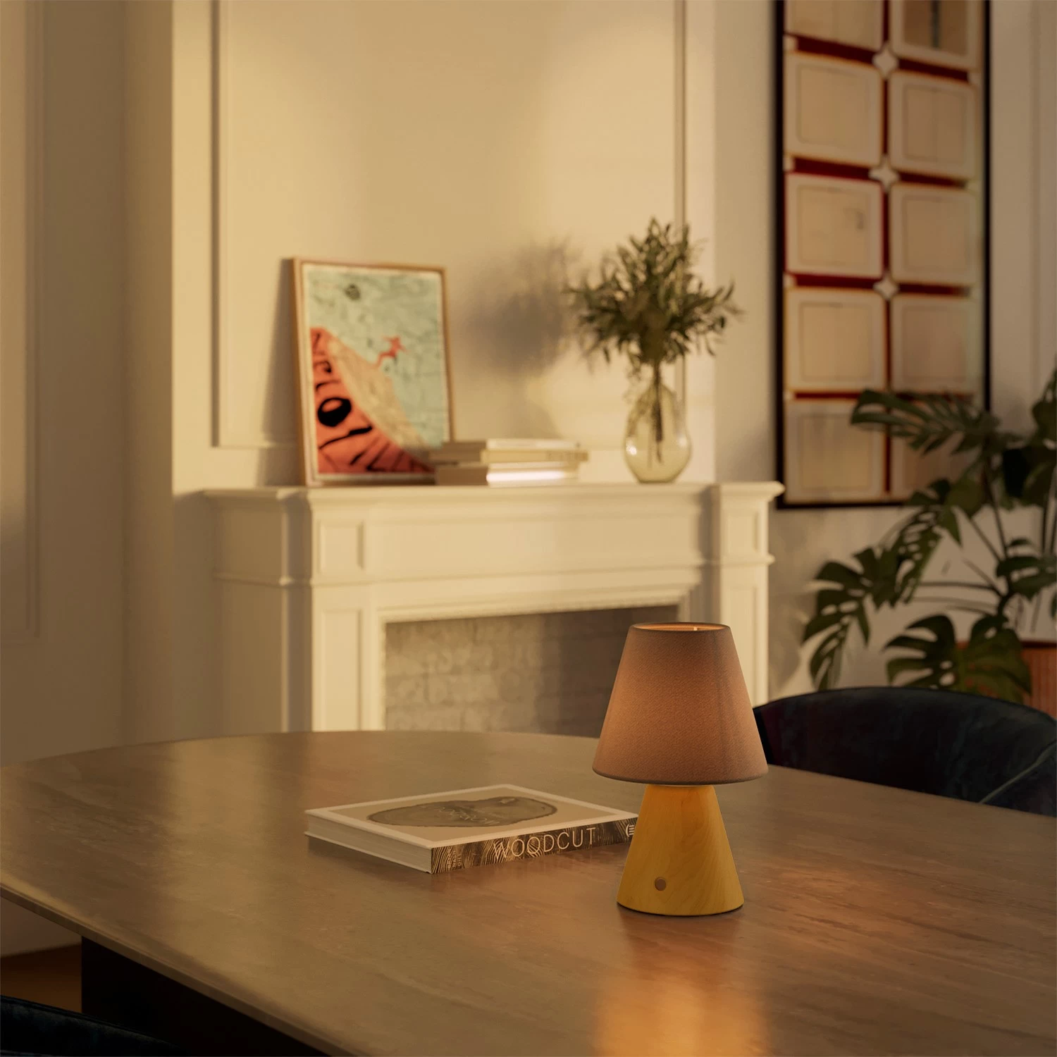 Portable And Rechargeable Cabless11 Lamp With Drop Light Bulb And Lampshade 13 Portable And Rechargeable Cabless11 Lamp With Drop Light Bulb And Lampshade - Image 11