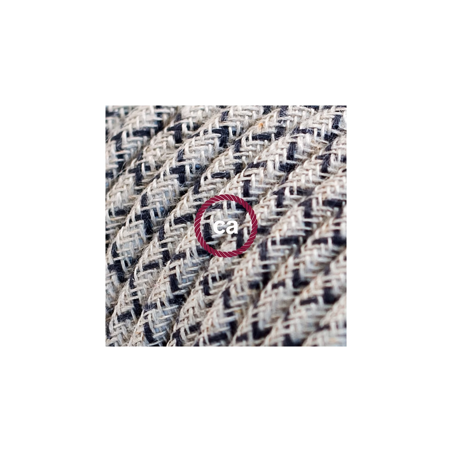 Power Cord With Foot Switch, RD64 Natural & Charcoal Linen CrissCross - Choose Color Of Switch/plug 3 Power Cord With Foot Switch, RD64 Natural & Charcoal Linen CrissCross - Choose Color Of Switch/plug