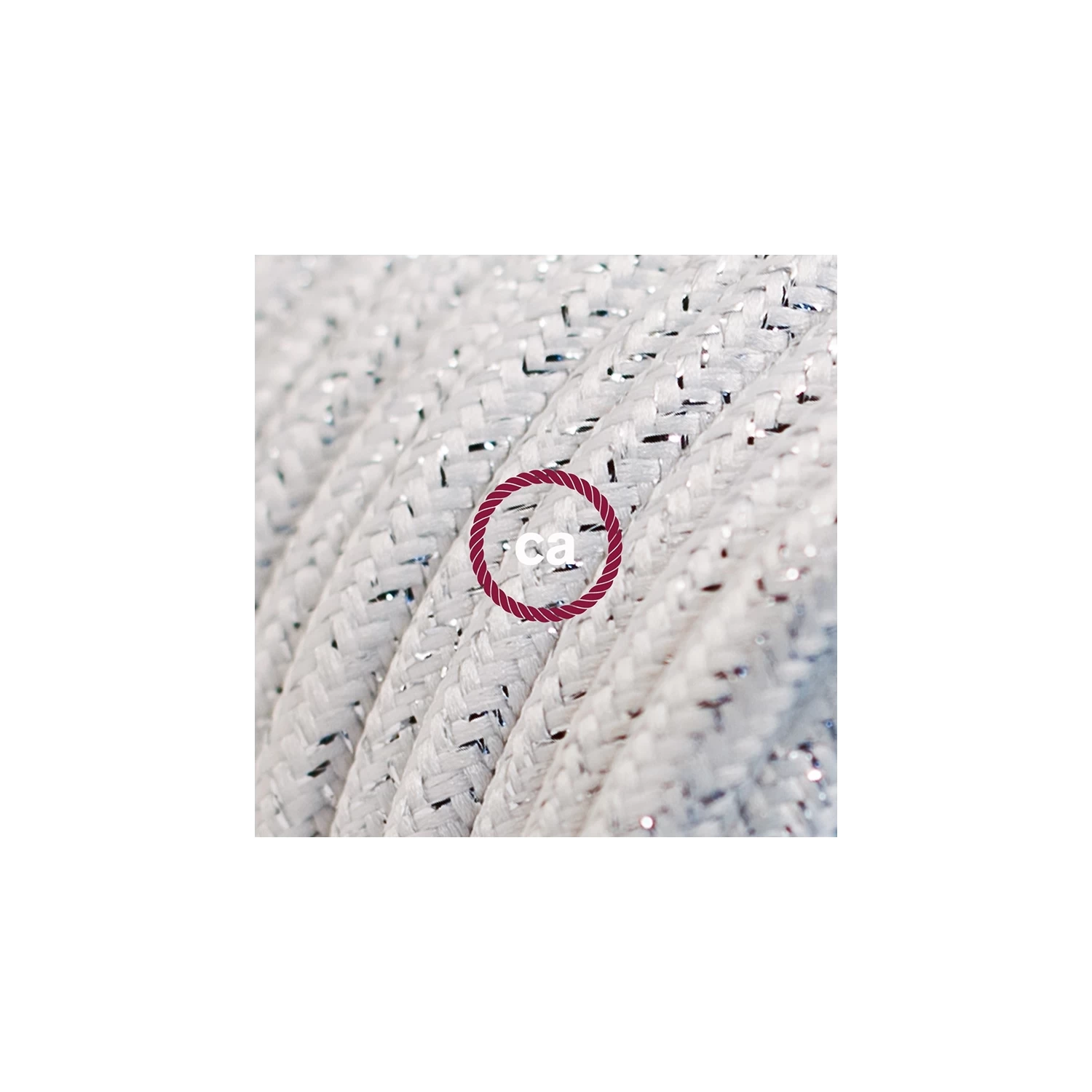 Power Cord With Foot Switch, RL01 White Glitter - Choose Color Of Switch/plug 4 Power Cord With Foot Switch, RL01 White Glitter - Choose Color Of Switch/plug - Image 2