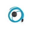 Power Cord With Foot Switch, RM11 Light Blue Rayon - Choose Color Of Switch/plug -Home-Lamps power cord with foot switch rm11 light blue rayon choose color of switch plug