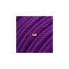 Power Cord With Foot Switch, RM14 Violet Rayon - Choose Color Of Switch/plug 1 Power Cord With Foot Switch, RM14 Violet Rayon - Choose Color Of Switch/plug -Home-Lamps power cord with foot switch rm14 violet rayon choose color of switch plug